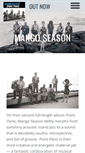 Mobile Screenshot of mangoseasonmusic.com